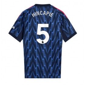 Pánské fotbalový oblečení Arsenal Piero Hincapie #5 Venkovní košile 2025-26 Krátkým Rukávem